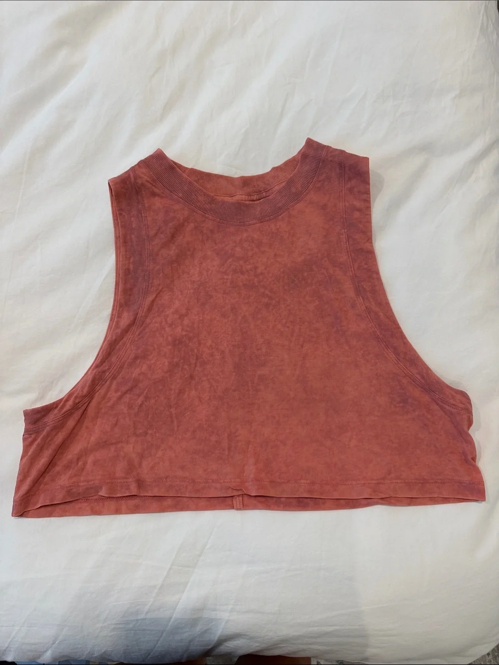 Lululemon cropped muscle tank size M